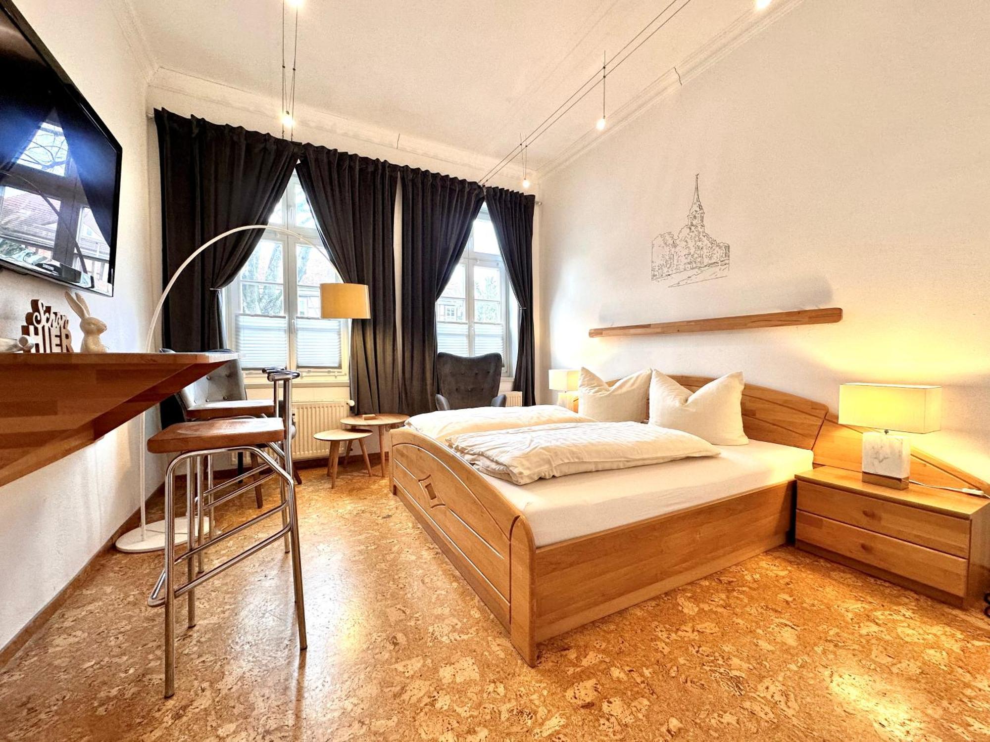 Ferienwohnung An Der Schelfkirche Шверін Екстер'єр фото