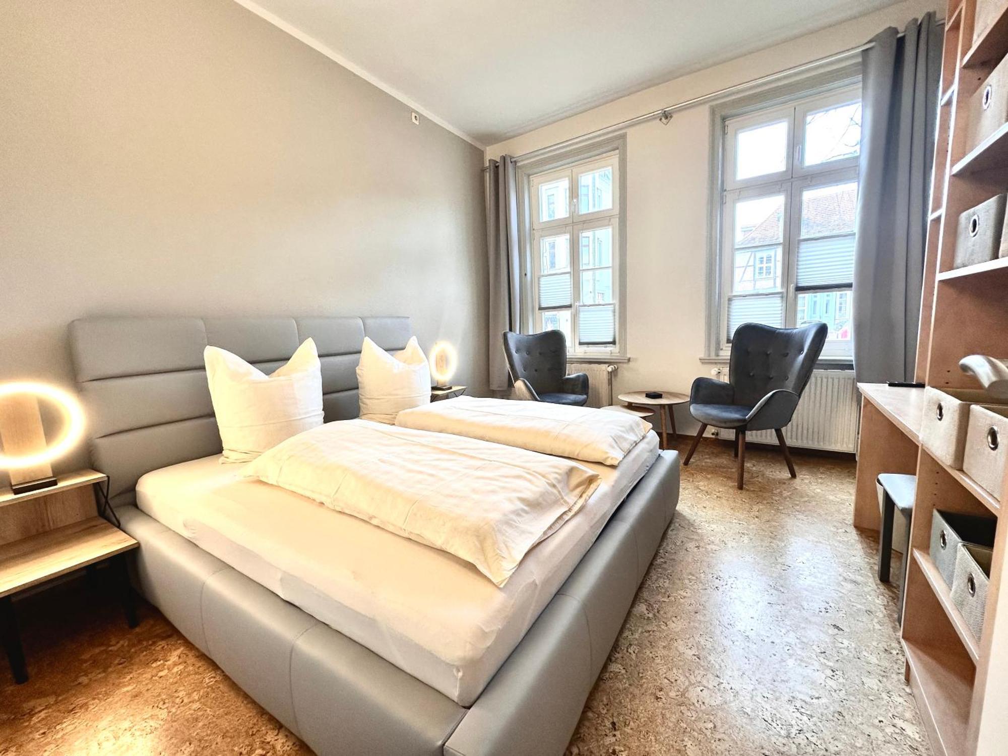 Ferienwohnung An Der Schelfkirche Шверін Екстер'єр фото